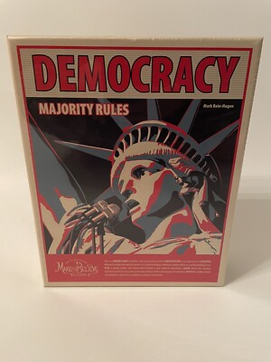 Make Believe Games Boardgame Democracy Majority Rules Box Brand New