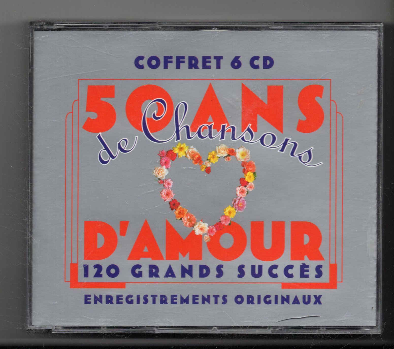(JV100) 50 Ans De Chansons D'Amour - 2001 CD Set