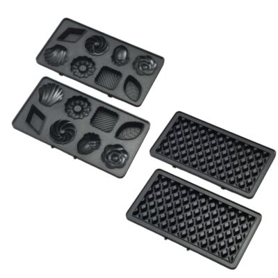 BRUNO Grill Sand Maker Double Mini Cake Plate / Waffle Plate for 