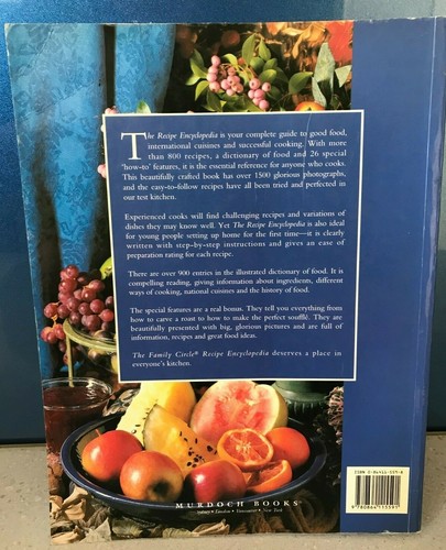 The Family Circle Recipe Encyclopedia Softcover Book EBay