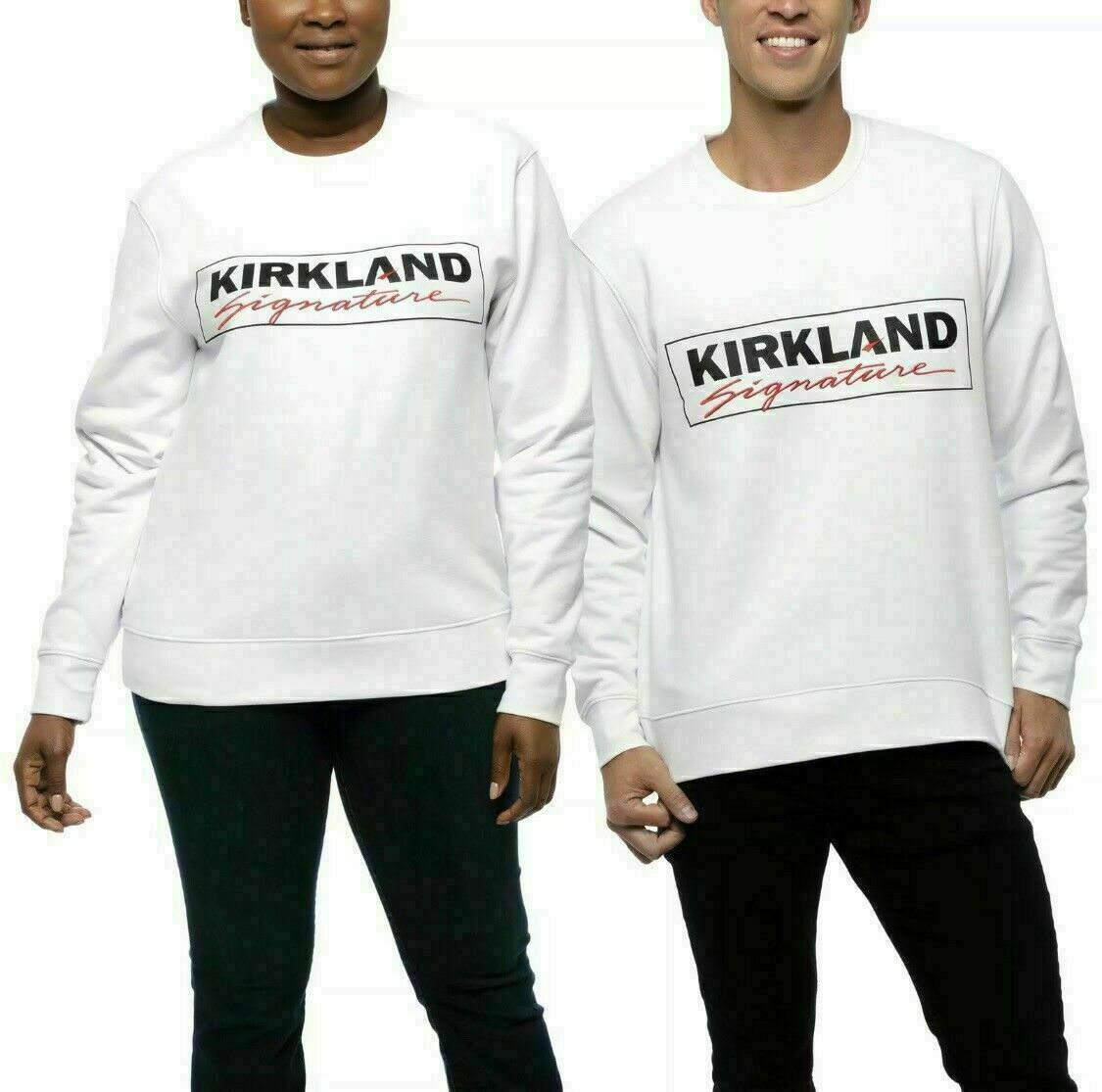 Kirkland Signature Unisex Logo Crewneck 