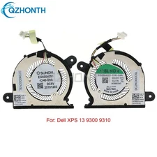 New CPU+GPU Cooling Fan For Dell XPS 13 9300 9310 2020 0WX28K 0FRK0V