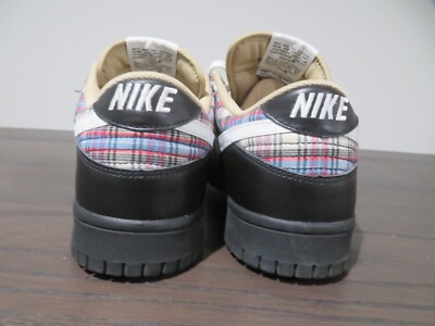 Nike Dunk Low CL 'Plaid' Tweed Travis 2006 Mens 9 304714-017 Clean