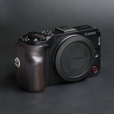 Camera Grip Handle Solid Wood Camera Accessories Suitable for Canon R50V