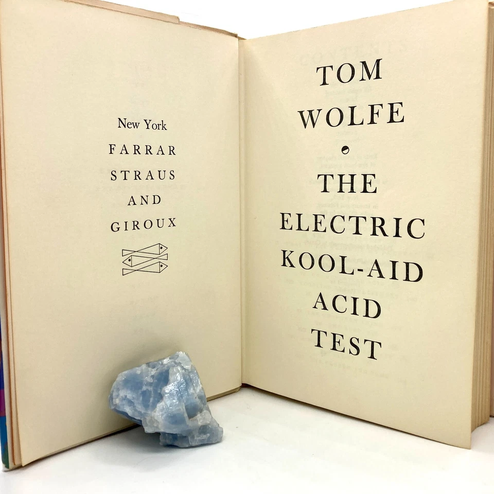 WOLFE, Tom "The Electric Kool-Aid Acid Test" [Farrar, Straus & Giroux, 1968] 1st - Image 3 of 4