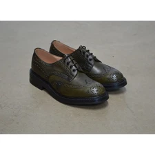 MADE IN UK - TRICKERS -  BOURTON IN KUDU (Antelope) Green 11 US/10 UK