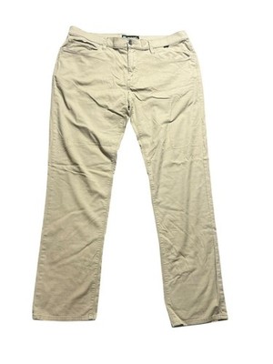 Travis Mathew Golf Pants Men Size 35 Beige Athletic Performance Stretch