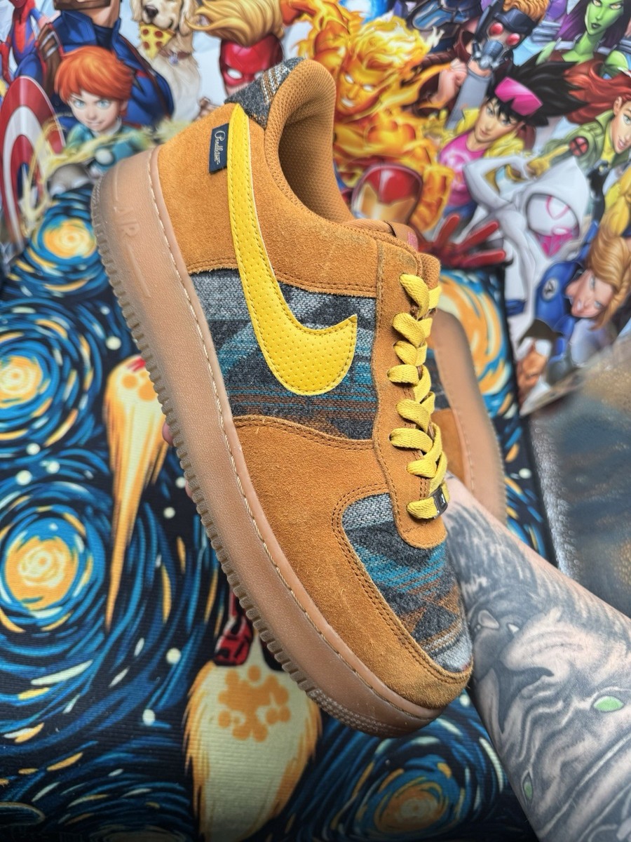 Nike Af1 Nike By You Pendleton NIKE AIR FORCE LOW PENDLETON RED