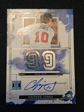 2025 Impeccable Chipper Jones 1999 Mvp Auto MVP-CJ /99 Atlanta Braves
