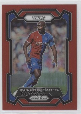 2023-24 Panini Prizm Premier League Red 167/199 Jean-Philippe Mateta #171 16q5