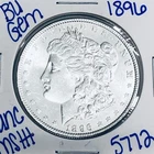 1896 BU UNCIRCULATED MORGAN SILVER DOLLAR AUTHENTIC U.S. MINT FREE SHIPPING 5772