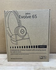 NEW Jabra Evolve 65 MS Stereo Wireless Noise Cancel Mic Headphones 6599-823-309