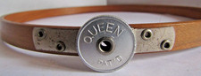 Vintage Queen Brand Wooden Round 7" Embroidery Hoop OUTER with Tension Wheel