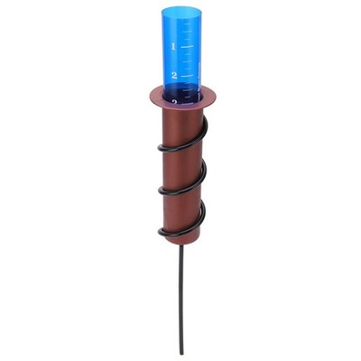 Rain Floating Rain Ground Mounted, Outdoor High Rain Measure Decorative Rain ...
