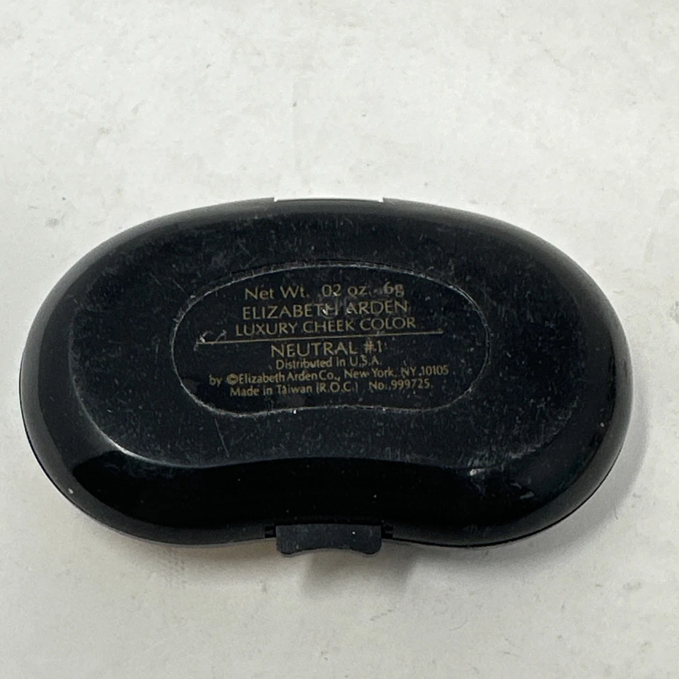 Vintage Elizabeth Arden Luxury Cheek Color Blush Neutral #1 Travel Discontinued - Image 4 of 4