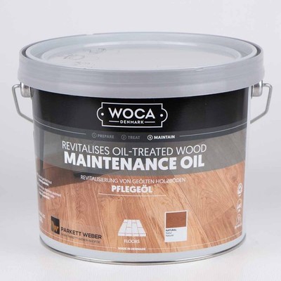 Woca Pflegeöl (Maintenance Oil) Natur - 2,5 Liter