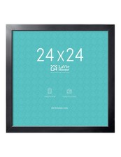 LaVie Home 24x24 Picture Frame, Square Poster Frame with High Definition Plex...