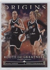 2023 Panini Origins WNBA Roots of Greatness Diana Taurasi Sophie Cunningham 2rz