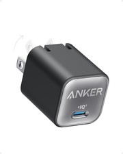 Anker Nano Charger, USB C GaN Charger 30W, PIQ 3.0 Foldable PPS Fast Charger for