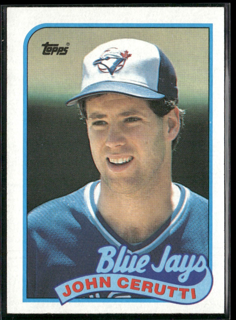1989 Topps John Cerutti Toronto Blue Jays #347