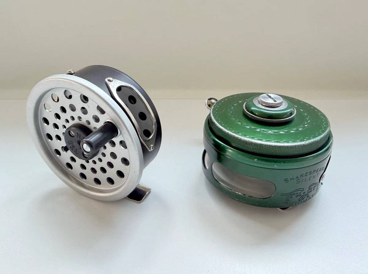 シェイクスピア オートマチック SILENT フライリール ビンテージ Shakespeare Vintage Fly Fishing Reels for sale - eBay