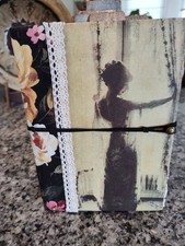 Handcrafted Feminine Floral Journal, Planner, Sketchbook, Diary