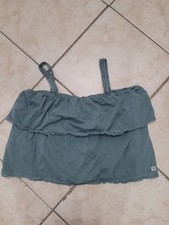 Toad&Co XL Womens Green Tiered Tank Top Organ...
