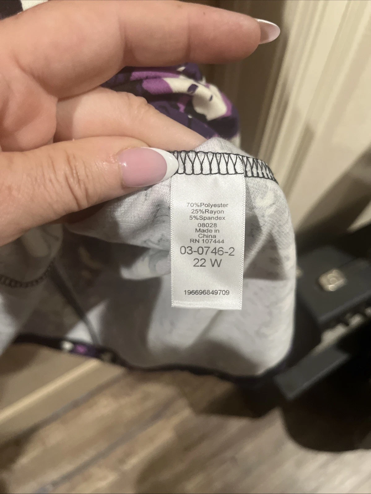 VETEMENTS Abito donna Jessica London taglie forti 22w fondo floreale