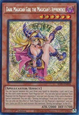 Dark Magician Girl the Magician's Apprentice [ALIN-EN004] Secret Rare Near Mint