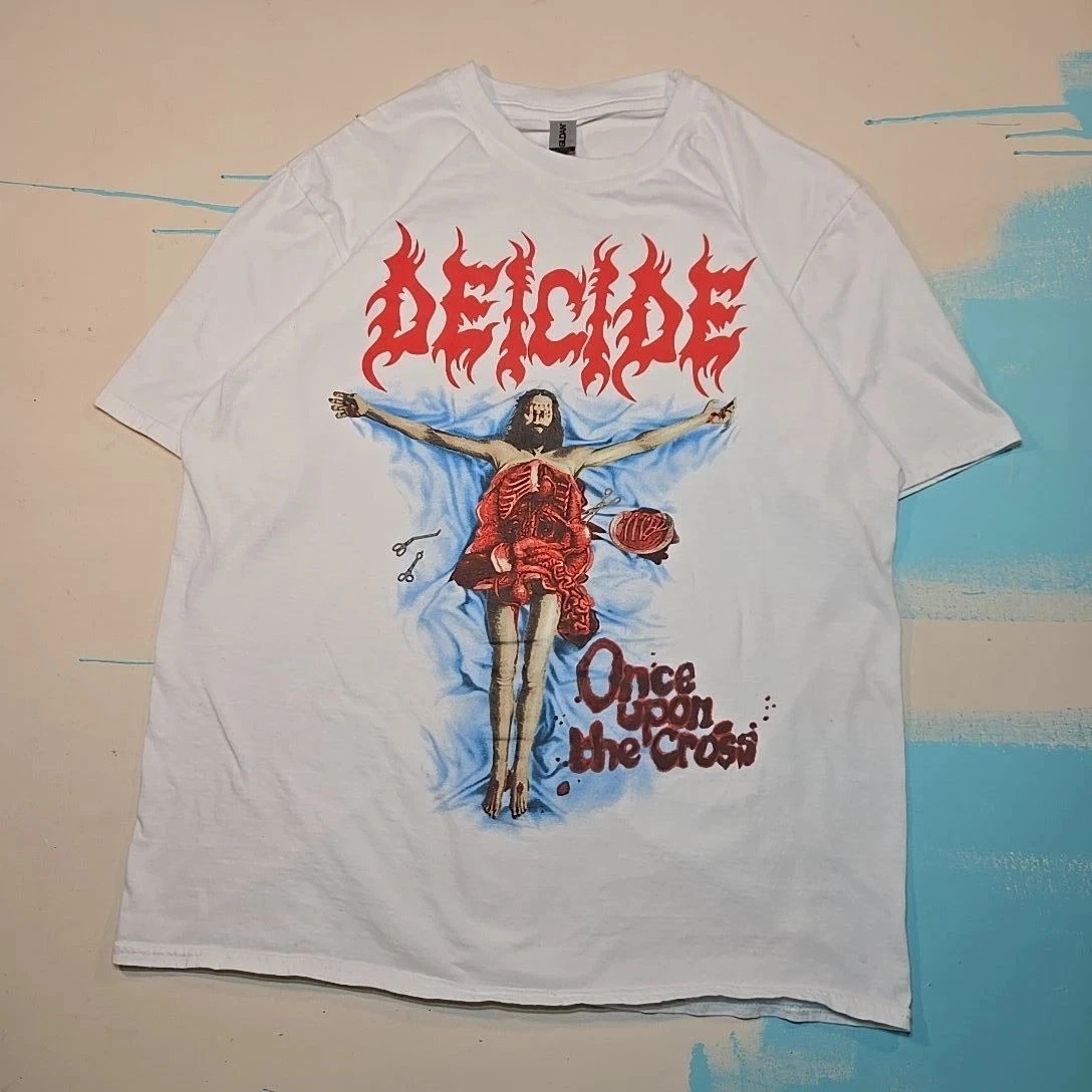 Deicide Once Upon The Cross In Men's T-Shirts for sale | eBay