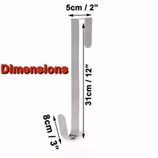 Metal Wreath Hanger Door Decoration  Craft Hook for Over-the-Door Brand New DIY