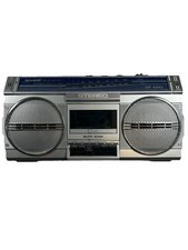Sharp Gf-4343 Stereo Radio Cassette Recorder 1980's Boombox Vintage