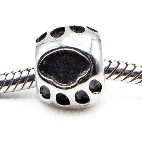 Paw Print Sterling Silver Charm
