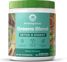 Amazing Grass Greens Blend Detox & Digest Clean Greens - 30 Servings EXP 12/26