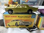 Matchbox Superfast No31 Lincoln Continental WW with Original Box Lesney