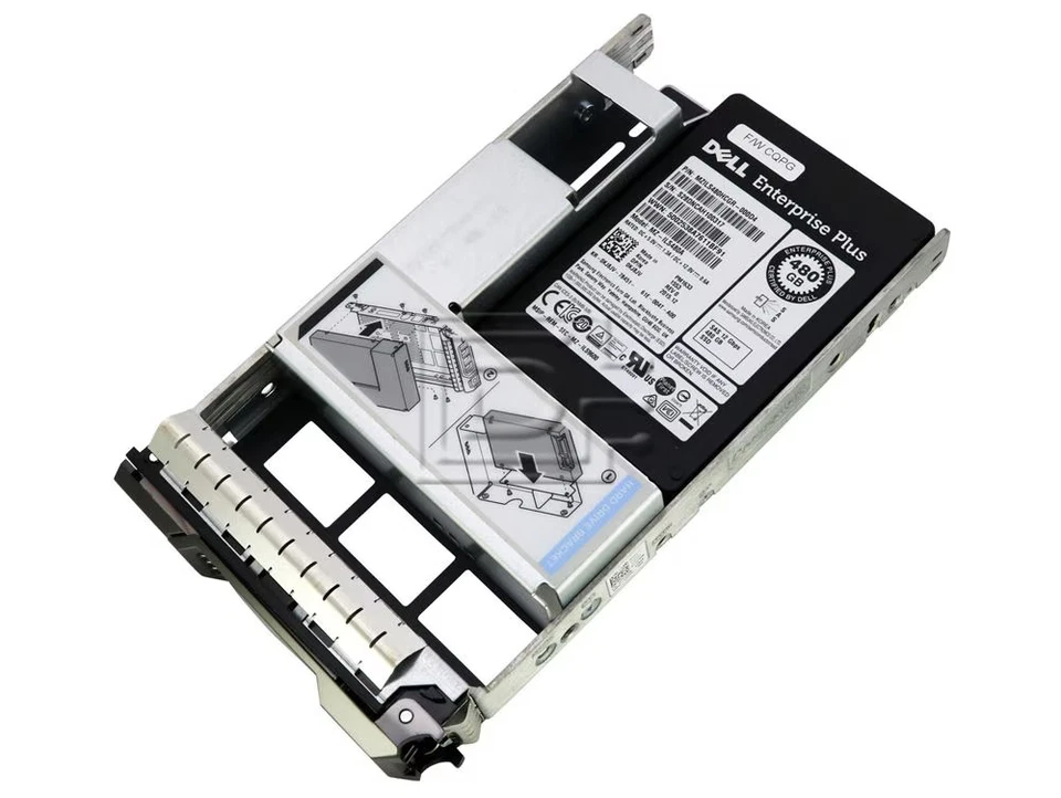 Dell Compellent KJ8JV / JRTKP 480GB SSD SAS 12Gb/s RI Solid State Drive - Image 2 of 4