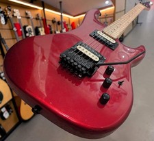 Kramer Pacer Classic Cherry Red Electric Guitar Superstrat Floyd Rose 80s Rock
