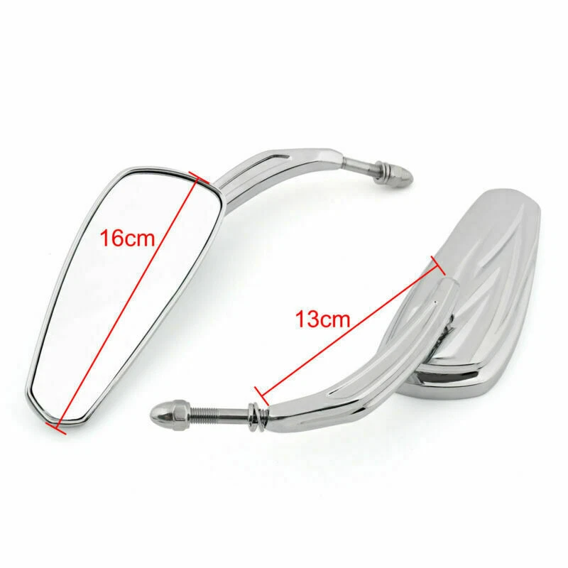 Rear View Mirror Mirrors For  CVO Dyna Fat Bob Heritage Softail XLX Foto 2 de 4