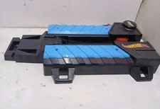 2019 black Blue Mattel Hot Wheels Car Launcher Speed Booster WORKING