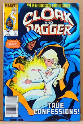 Cloak and Dagger #4 (of 4) -newsstand edition --1984--b