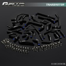 Fit For 1991 Mr2 Turbo 2.0l 3sgte Rev2 Lhd Silicone Ancillary Hose Kit Black