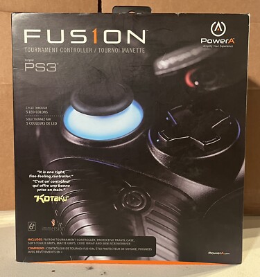 PlayStation 3. PowerA FUS1ON Tournament Controller (CPFA000096) Wired Gamepad.