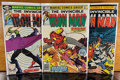 Bronze Age THE INVINCIBLE IRON MAN 146 147 148 First Appearance