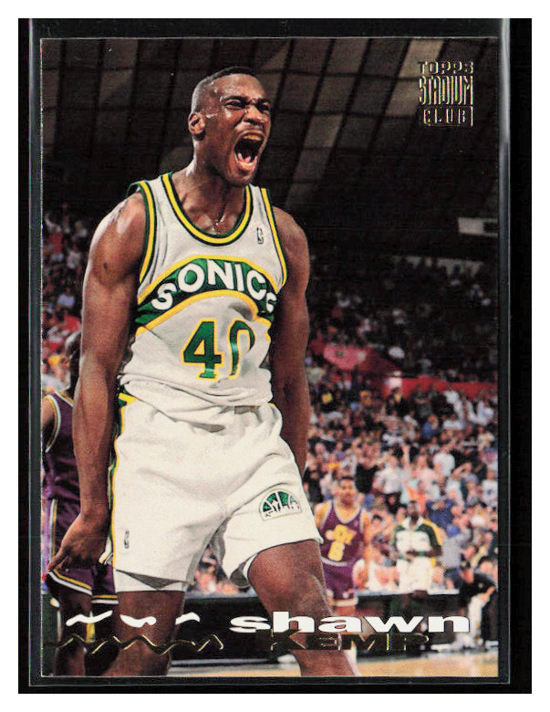 1993 Stadium Club #222 Shawn Kemp