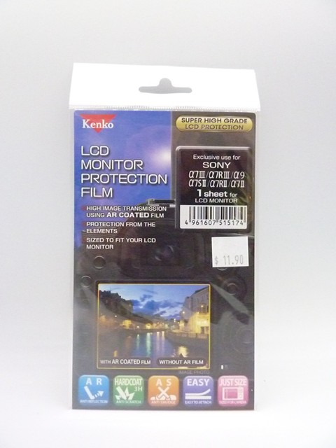 Kenko LCD Monitor Protection Film for Sony a7III or a7RIII