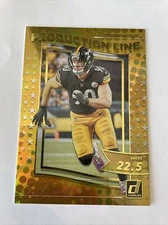2022 Donruss TJ Watt Production Line Blaster Exclusive Galactic PRD-16 Steelers