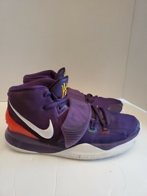 Nike Kyrie (GS) Basketball Shoes Purple Multi-Color White BQ5599