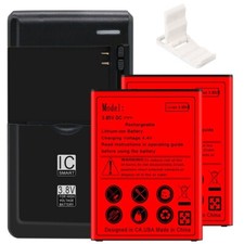 High Quality 2x 5520mAh Standard Excellent Battery Charger for LG V20 H910 USA