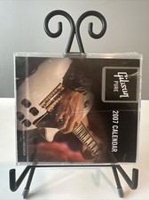 GIBSON GUITARS - CALENDARIO GIBSON PURE 2007 IN CUSTODIA CD - NUOVO E SIGILLATO - RARO!