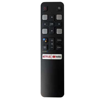RC802V Voice Function Remote Controller Replacement for TCL 4-Series 3-Series LE